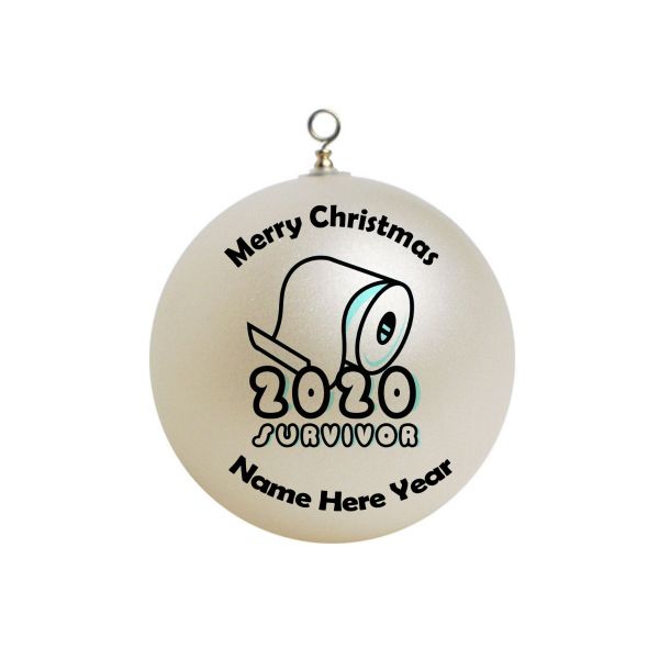 Personalized Corona Virus Covid 19 Survivor Toilet Paper 2