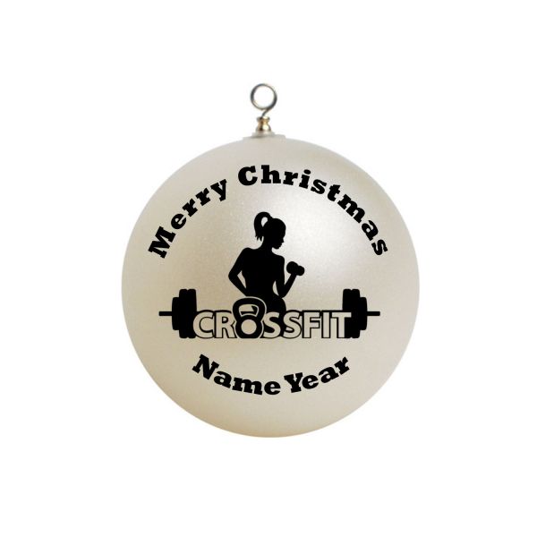 Personalized Crossfit Ornament #2