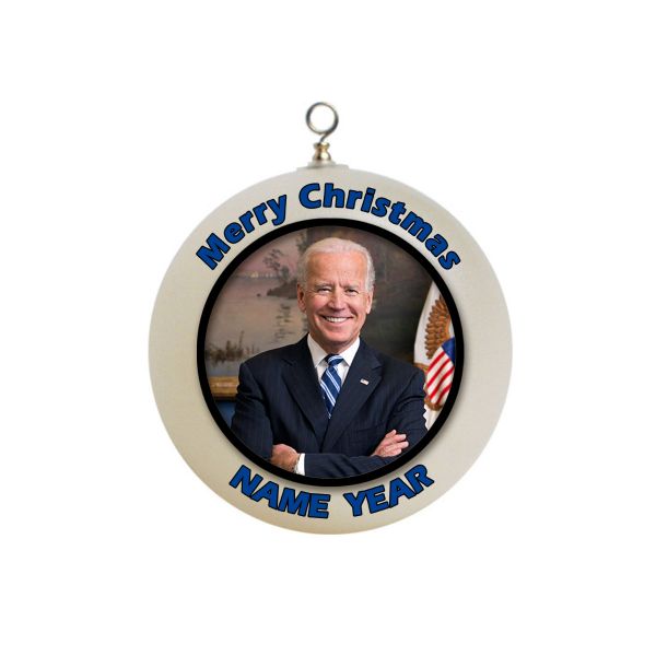 Personalized Biden Harris Christmas Ornament #2