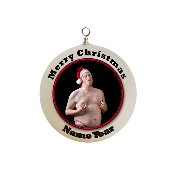 Personalized Nipples #2 Funny Christmas Ornament Custom 