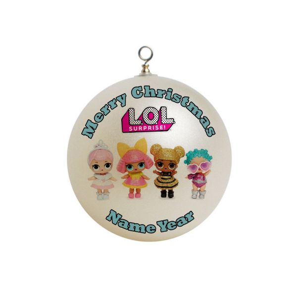 Personalized LOL Suprise Dolls  Gift Christmas  Ornament #2