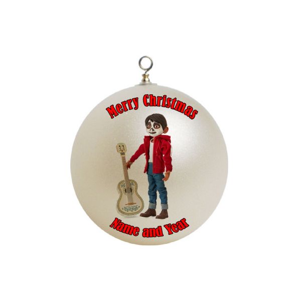 Personalized  Coco Miguel Singing Christmas Ornament  #2