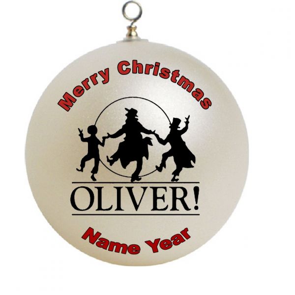 Personalized  Oliver Musical Christmas Ornament Custom Gift #2