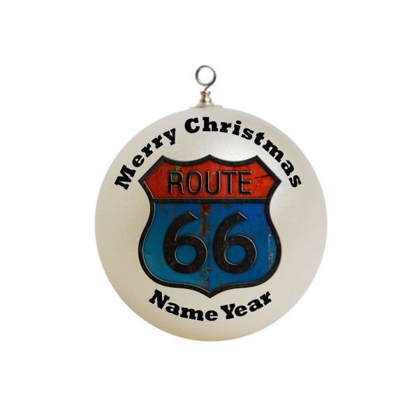 Personalized Route 66 Ornament Custom #2
