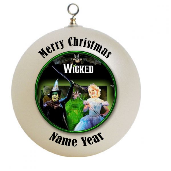 Personalized Wicked Musical Christmas Ornament Custom Gift #2