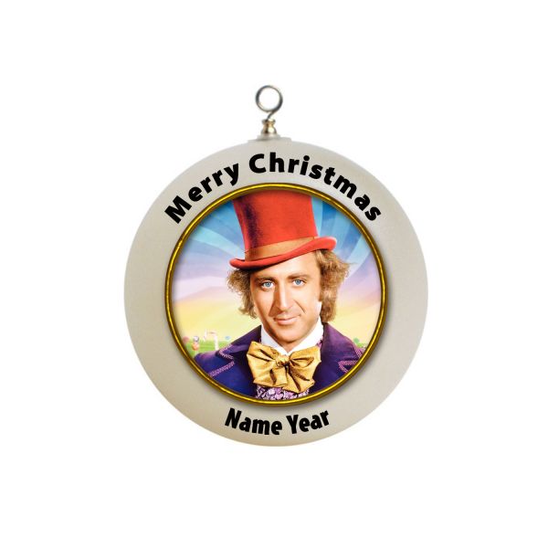 Personalized Gene Wilder willy wonka and the chocolate factory Ornament Custom Gift #2