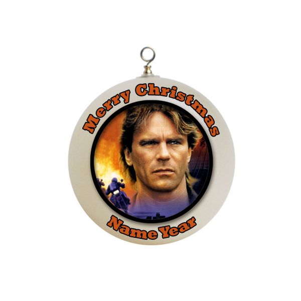 Personalized macgyver Christmas Ornament Custom Gift #2