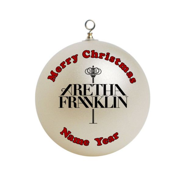 Personalized Aretha Franklin Queen Ornament 2