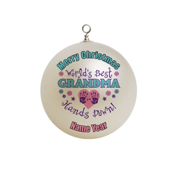 Personalized Grandma Grandmother Ornament Christmas 2