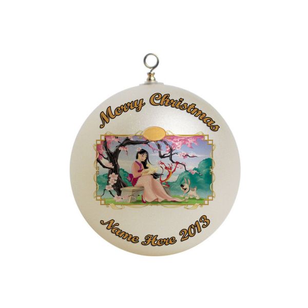 Personalized Disney Mulan Christmas Ornament Custom Gift #2