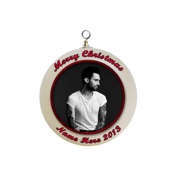 Personalized Adam Levine Christmas Ornament Custom Gift #2
