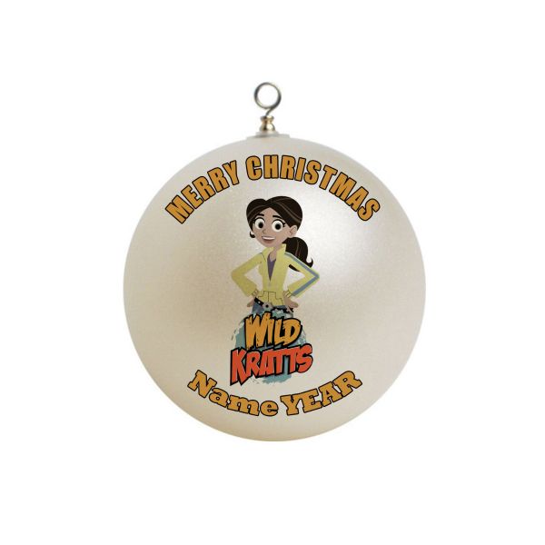 Personalized Wild Kratts Aviva Christmas Ornament  2