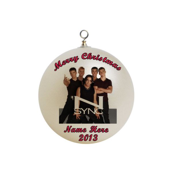 Personalized NSYNC Christmas Ornament Custom Gift #2