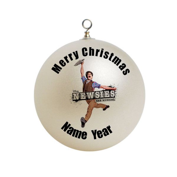 Personalized Newsies The Musical Ornament 2