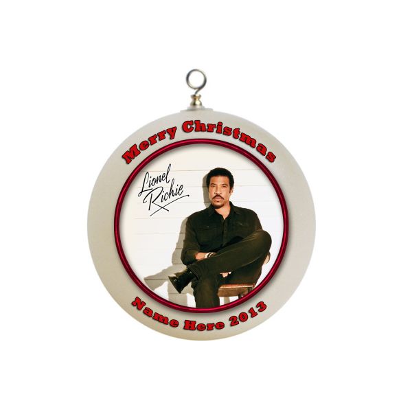 Personalized Lionel Richie Christmas Ornament Custom Gift #2