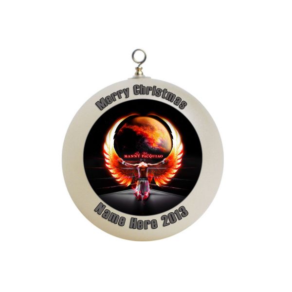 Personalized Manny Pacquiao Christmas Ornament Custom Gift #2