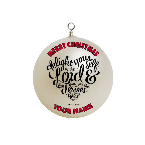 Personalized Prayer Christmas Ornament Custom Gift #2