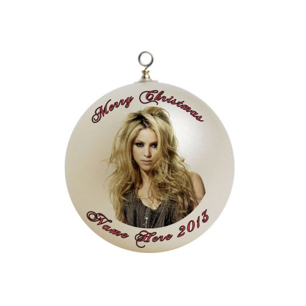 Personalized Shakira Christmas Ornament Custom Gift #2
