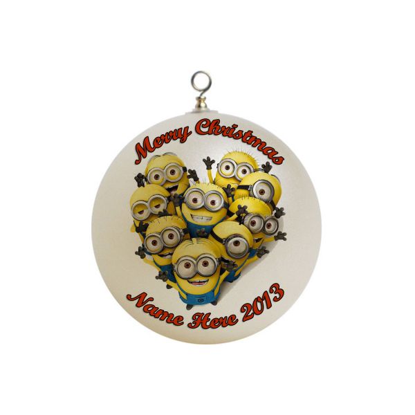Personalized Despicable Me Christmas Ornament #3