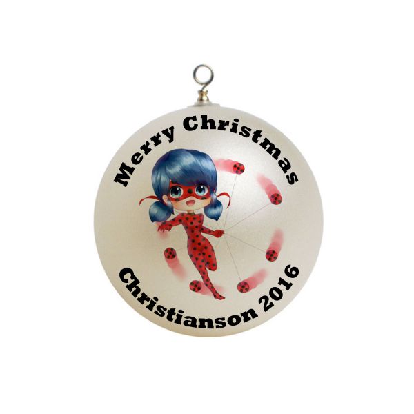 Personalized miraculous ladybug Ornament  Gift #3