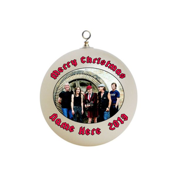 Personalized ACDC Christmas Ornament Custom Gift #3