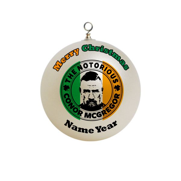 Personalized conner mcgregor UFC Christmas Ornament Custom Gift #3