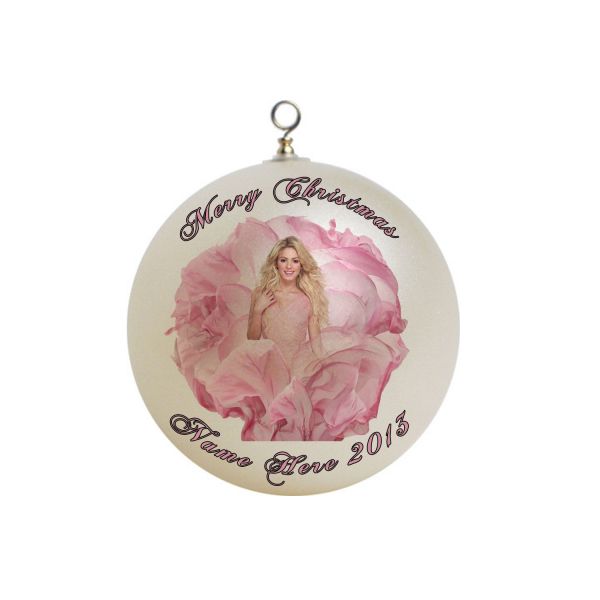 Personalized Shakira Christmas Ornament Custom Gift #3