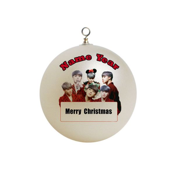 Personalized BTS Band Ornament 3