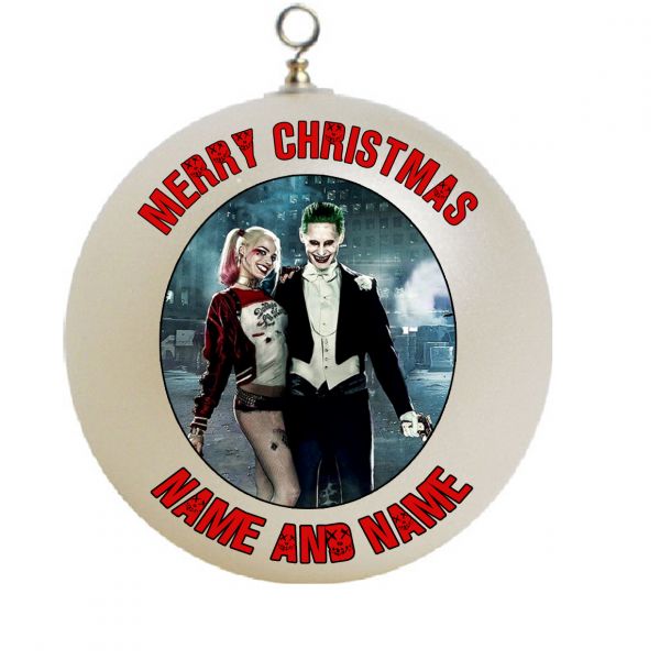 Personalized Suicide Squad Christmas Ornament #3