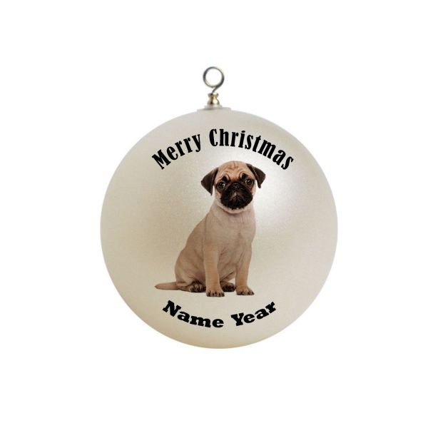Personalized  Pug   Ornament Pug 3