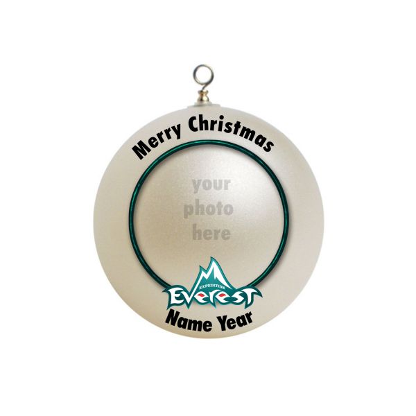 Personalized Expedition Everest ADD YOUR PHOTO Ornament  #3