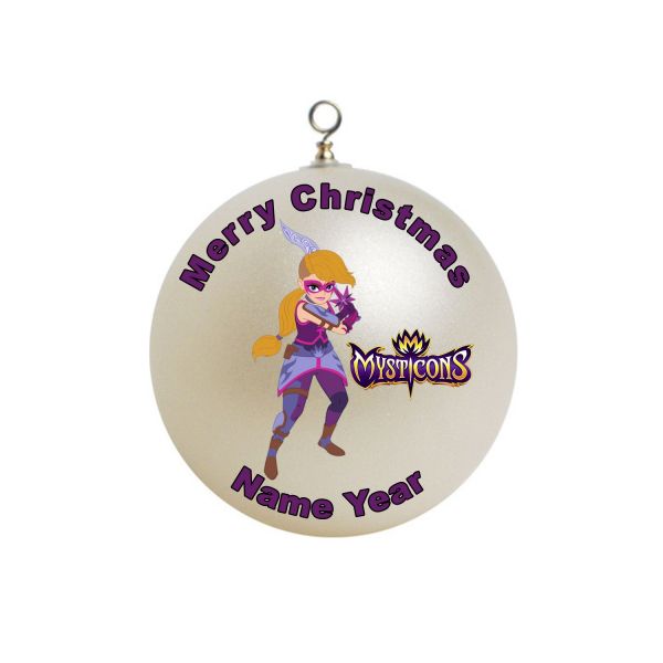 Personalized Mysticons Emerald Christmas Ornament Custom Gift #3