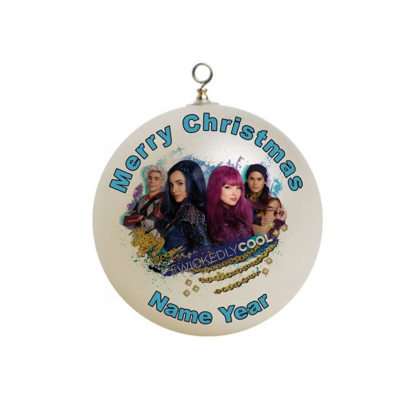Personalized Descendants 2 Carlos, Evie, Mal and Jay - Disney Christmas Ornament   #3