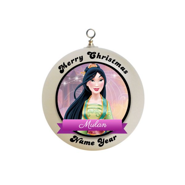 Personalized Disney Mulan Christmas Ornament Custom Gift #3