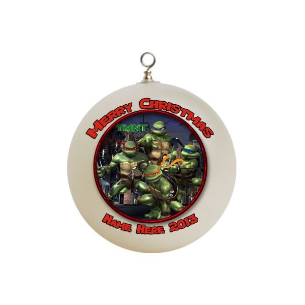 Personalized Teenage Mutant Ninja Turtles  Christmas Ornament #4