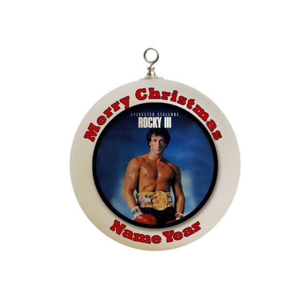 Personalized  Christmas Ornament rocky balboa 4
