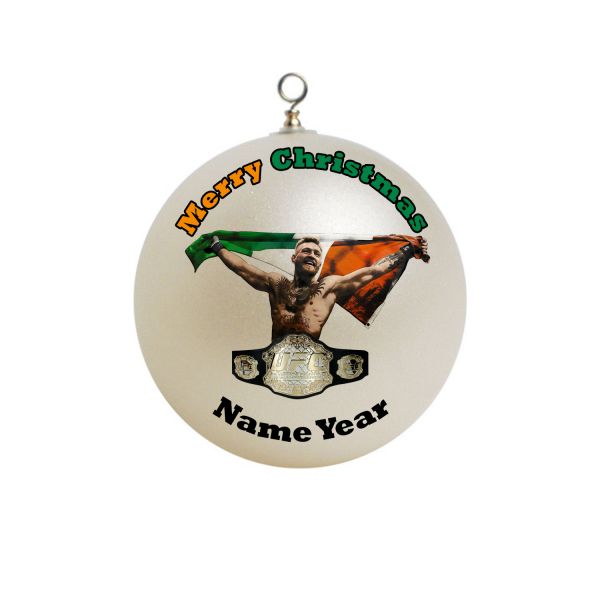 Personalized conner mcgregor UFC Christmas Ornament Custom Gift #4