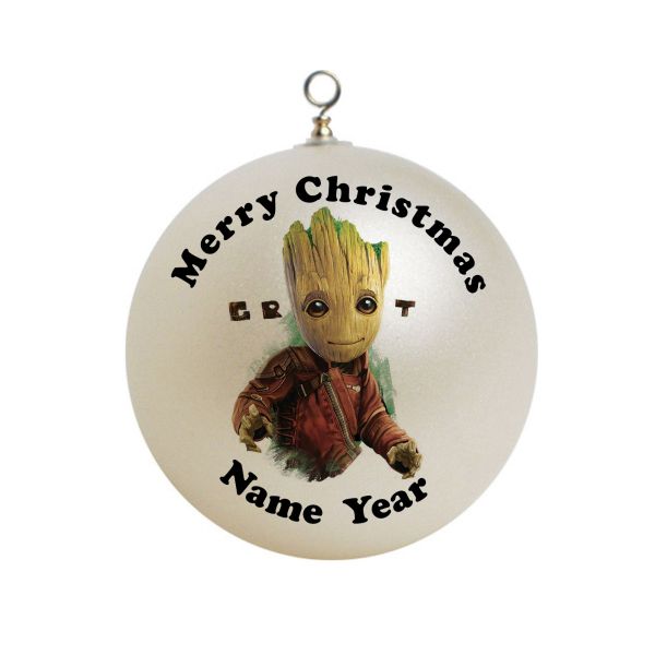 Personalized  Guardian Of Galaxy Groot Christmas Ornament 4
