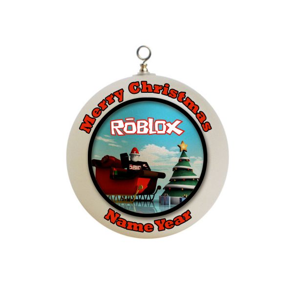 Personalized Roblox Ornament Custom Gift #4