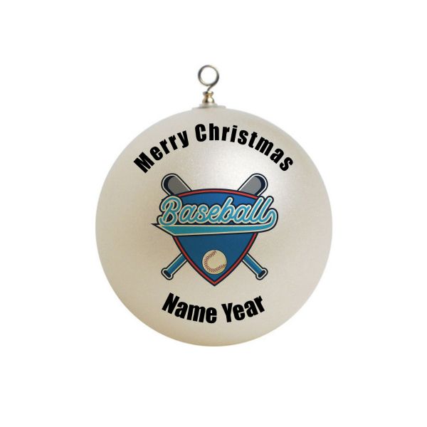 Personalized Baseball Sign Ornament 4