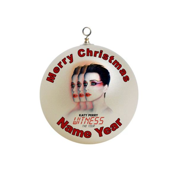 Personalized Katy Perry Witness The Tour  Christmas Ornament #4