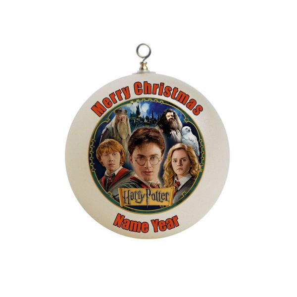 Personalized  Harry Potter  Group Photo Christmas Ornament Custom Gift #4