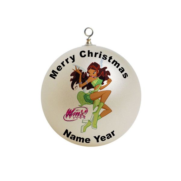 Personalized Winx Club All Together Aisha Ornament #4