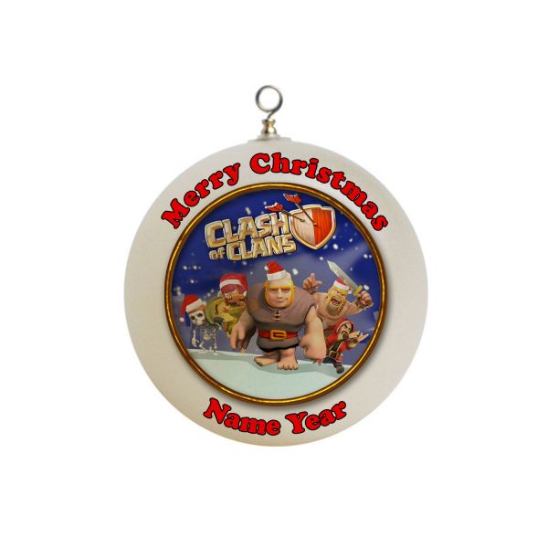 Personalized Clash of Clans Christmas Ornament #4