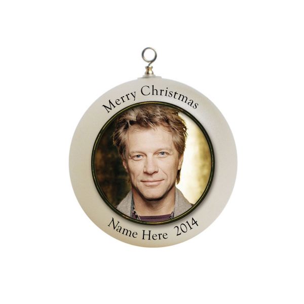 Personalized JON BON JOVI Christmas Ornament #5