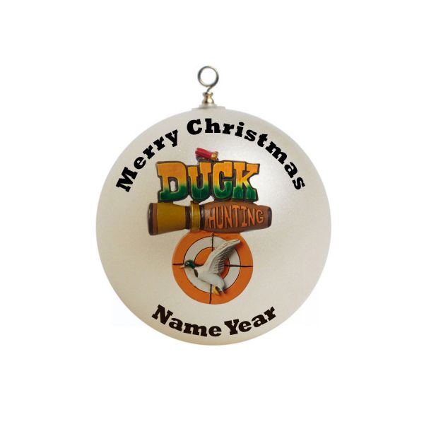 Personalized  Hunting  Duck Hunting Ornament #5