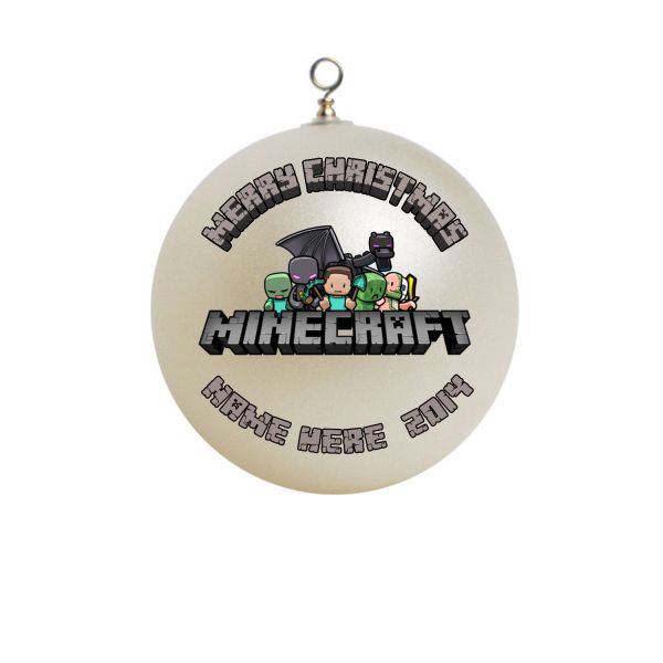 Personalized Minecraft Christmas Ornament Custom Gift#5