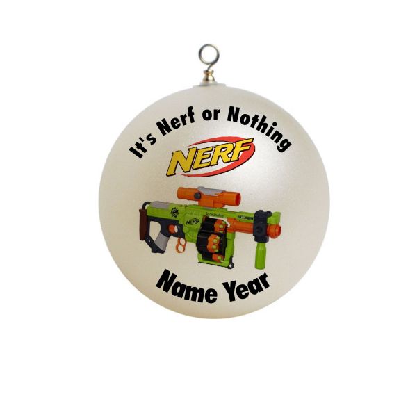Personalized Nerf Gun Nerf Zombie Strike Doominator Ornament Custom Gift #5