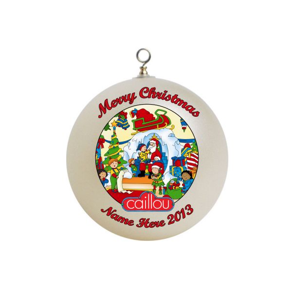Personalized Caillou Christmas Ornament Custom Gift #5