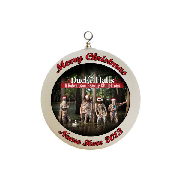 Personalized Duck Dynasty Christmas Ornament Custom Gift #5